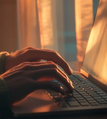 hands-typing-laptop-against-warm-background-evening_1087221-3719